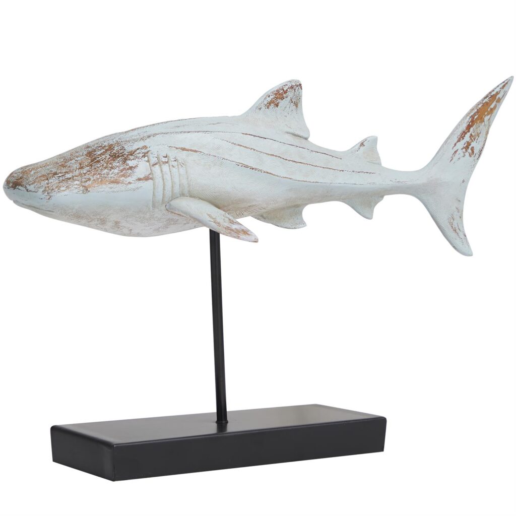 22478 Tiburón base metal resina.