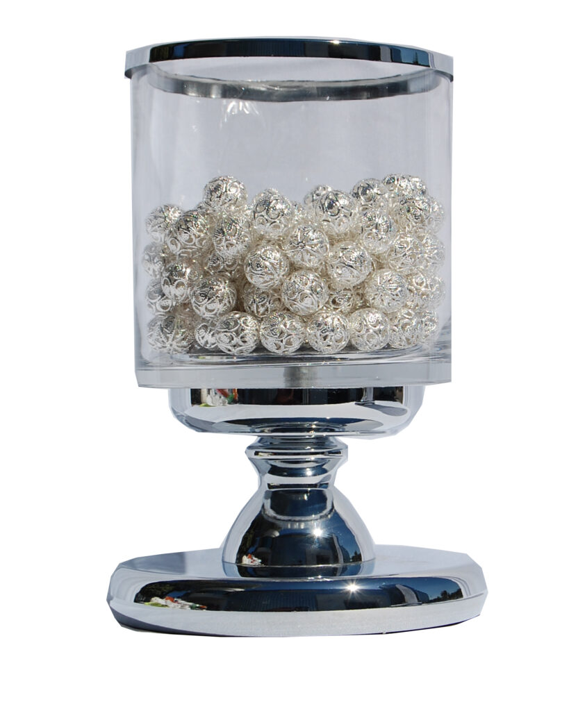 71931 Candil base plata