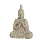 47837 Escultura de resina Buda beige