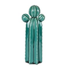 30051 Figura de cerámica cactus 3 cogollos