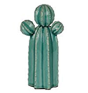 30068 Figura de cerámica cactus grande 3 cogollos