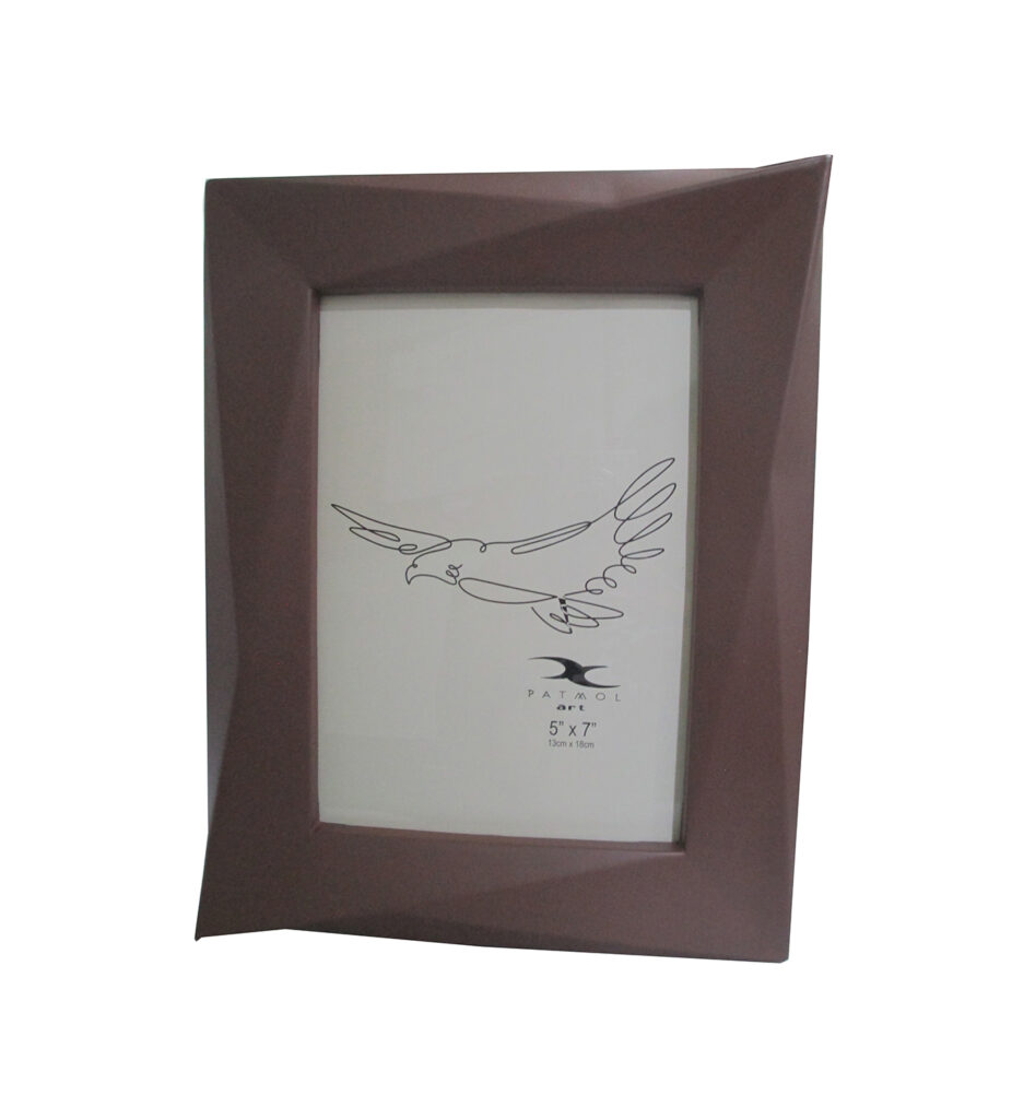 94534 Porta retrato 5"x 7" café picos PVC